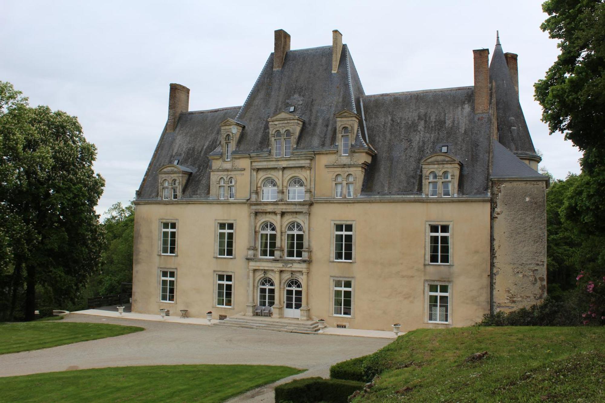 Chateau De La Lucaziere Mont-Saint-Jean  Eksteriør billede