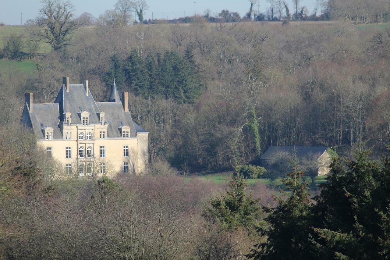 Chateau De La Lucaziere Mont-Saint-Jean  Eksteriør billede